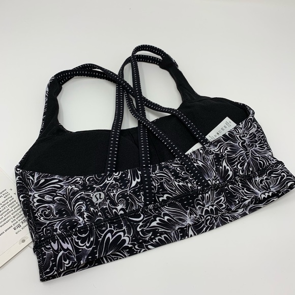 lululemon athletica Other - NWT lululemon energy bra infinity black white 4